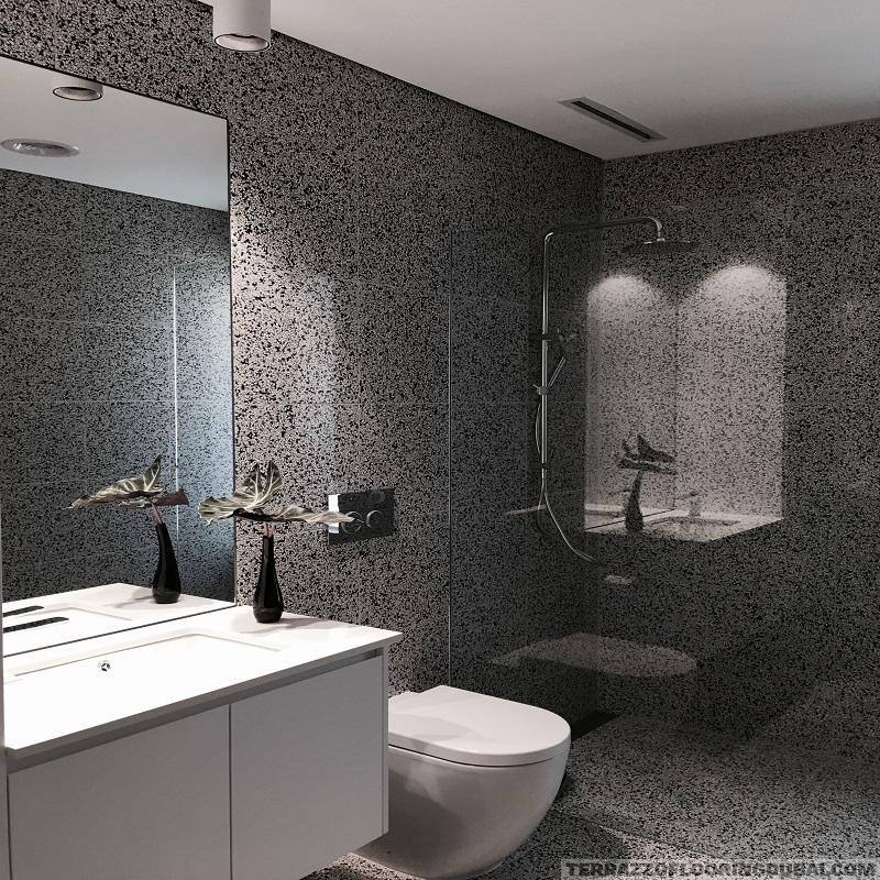 Design Inspiration: Incorporating Black Terrazzo Tiles into Your Space